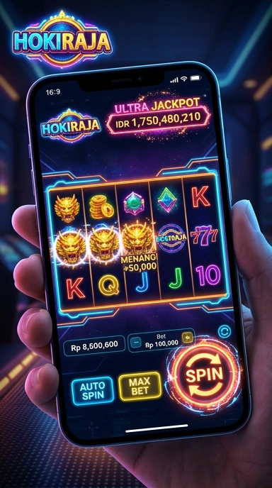Screenshot menu kategori aplikasi di hokiraja.